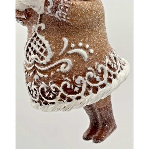 The Holiday Aisle Baking Santa & Mrs Clause Gingerbread Christmas Ornament Set - Picture 11 of 16